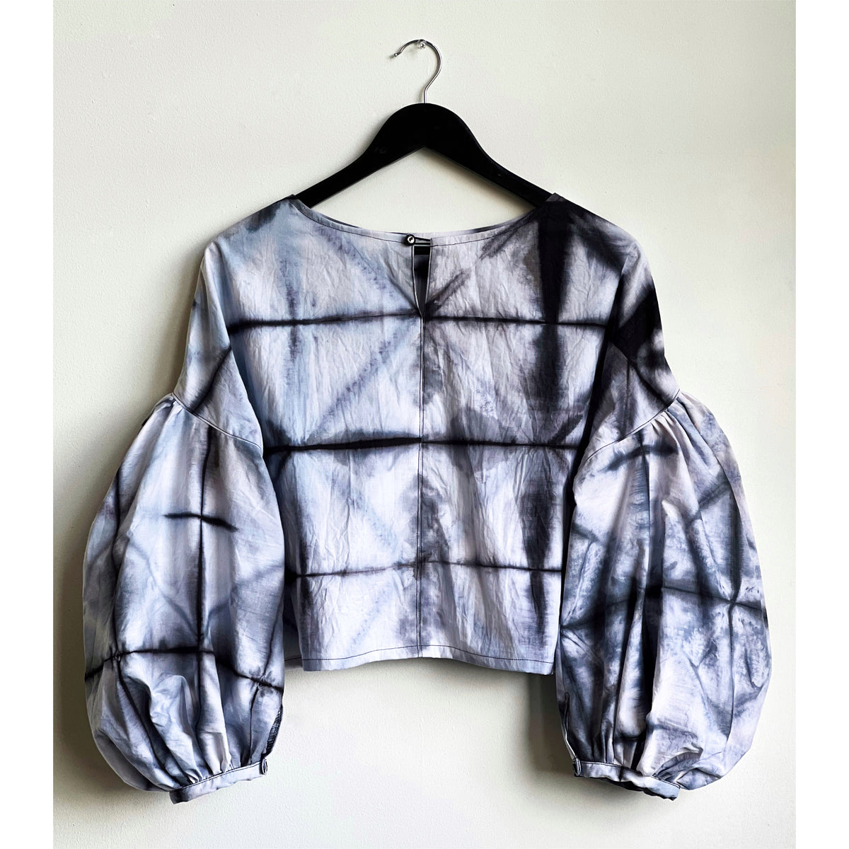 【新品】OHOTORO＊Scallop Puff Blouse Puff Sleeve Blouse Orizome Star – Shino NYC