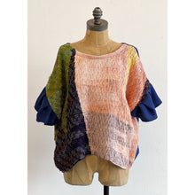 Load image into Gallery viewer, Parrot Blouse Blue