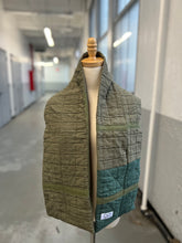 Load image into Gallery viewer, Patchwork Scarf Rectangle khaki