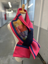 Load image into Gallery viewer, Patchwork Scarf Rectangle Red