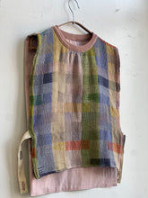 Load image into Gallery viewer, Handwoven Wrap Vest Crayon