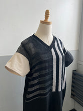 Load image into Gallery viewer, Four-Sided Handwoven V-neck Dress