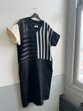 Load image into Gallery viewer, Four-Sided Handwoven V-neck Dress