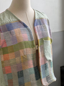 Handwoven Vest Crayon