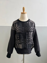 Load image into Gallery viewer, Hand-Woven Sweater Graphite Black