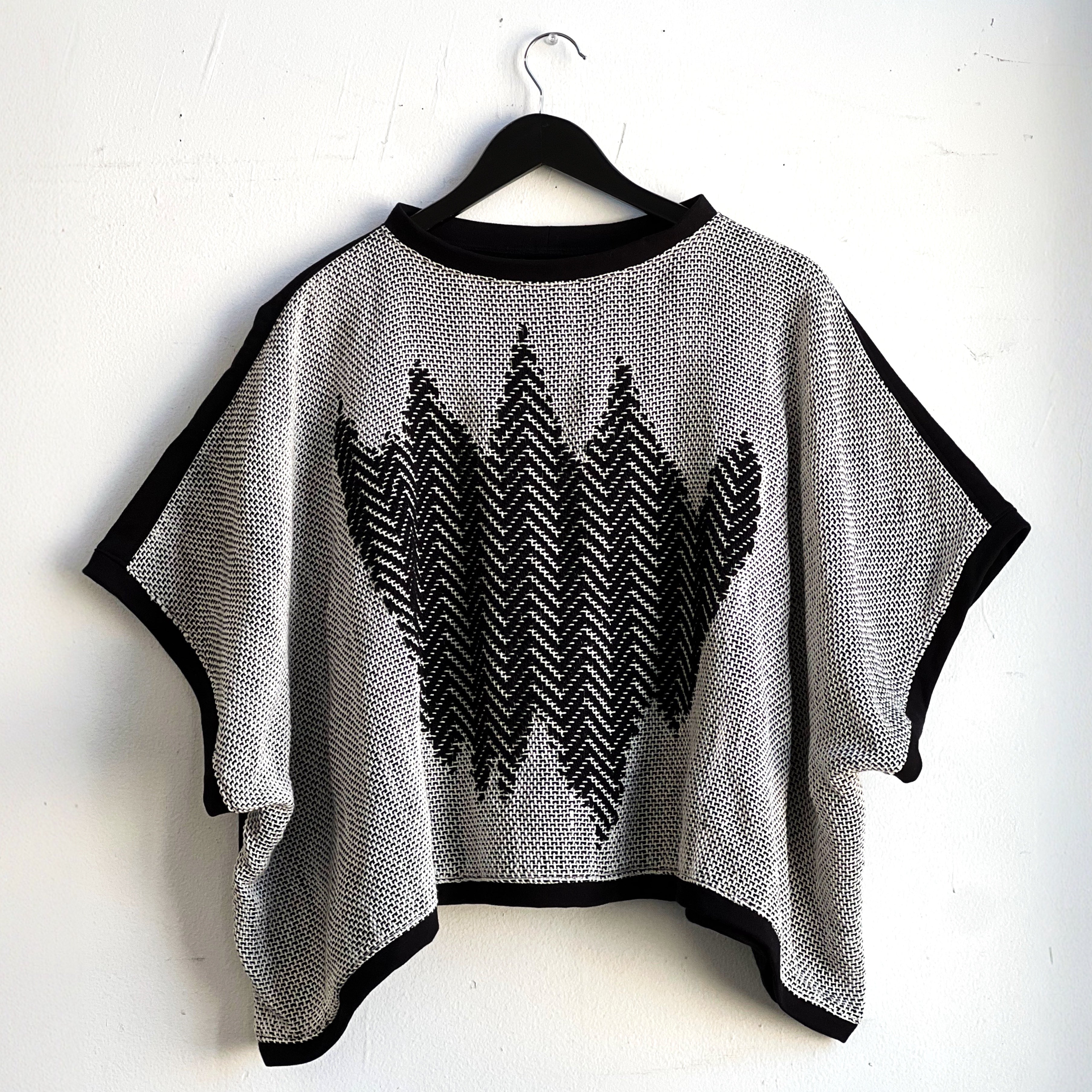Hand-Woven Blouse Inlay Ivory – Shino NYC
