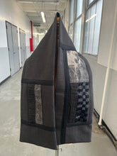 Load image into Gallery viewer, Patchwork Scarf Rectangle Black