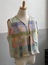 Load image into Gallery viewer, Handwoven Vest Crayon