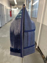 Load image into Gallery viewer, Patchwork Scarf Rectangle indigo