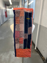 Load image into Gallery viewer, Patchwork Scarf Rectangle Persimmon