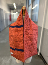 Load image into Gallery viewer, Patchwork Scarf Rectangle Persimmon