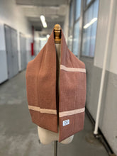 Load image into Gallery viewer, Patchwork Scarf Rectangle Terracotta