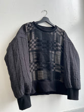 Load image into Gallery viewer, Hand-Woven Sweater Graphite Black