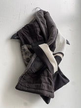 Load image into Gallery viewer, Patchwork Scarf Rectangle Gray