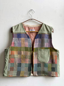 Handwoven Vest Crayon