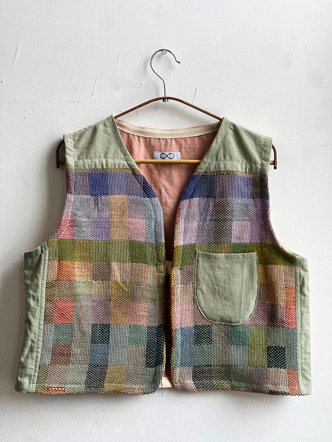 Handwoven Vest Crayon