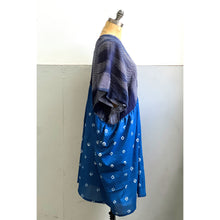 Load image into Gallery viewer, Handwoven &amp; Shibori Sleek Dress Indigo