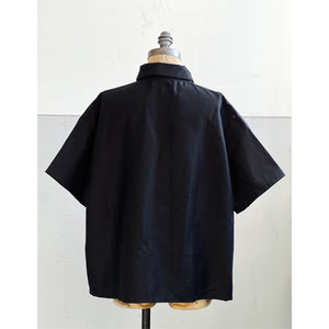 Handwoven Shirt Black Varnish