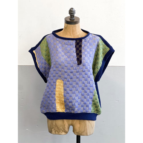 Hand-Woven & Wool Knit Vest Dreamcatcher
