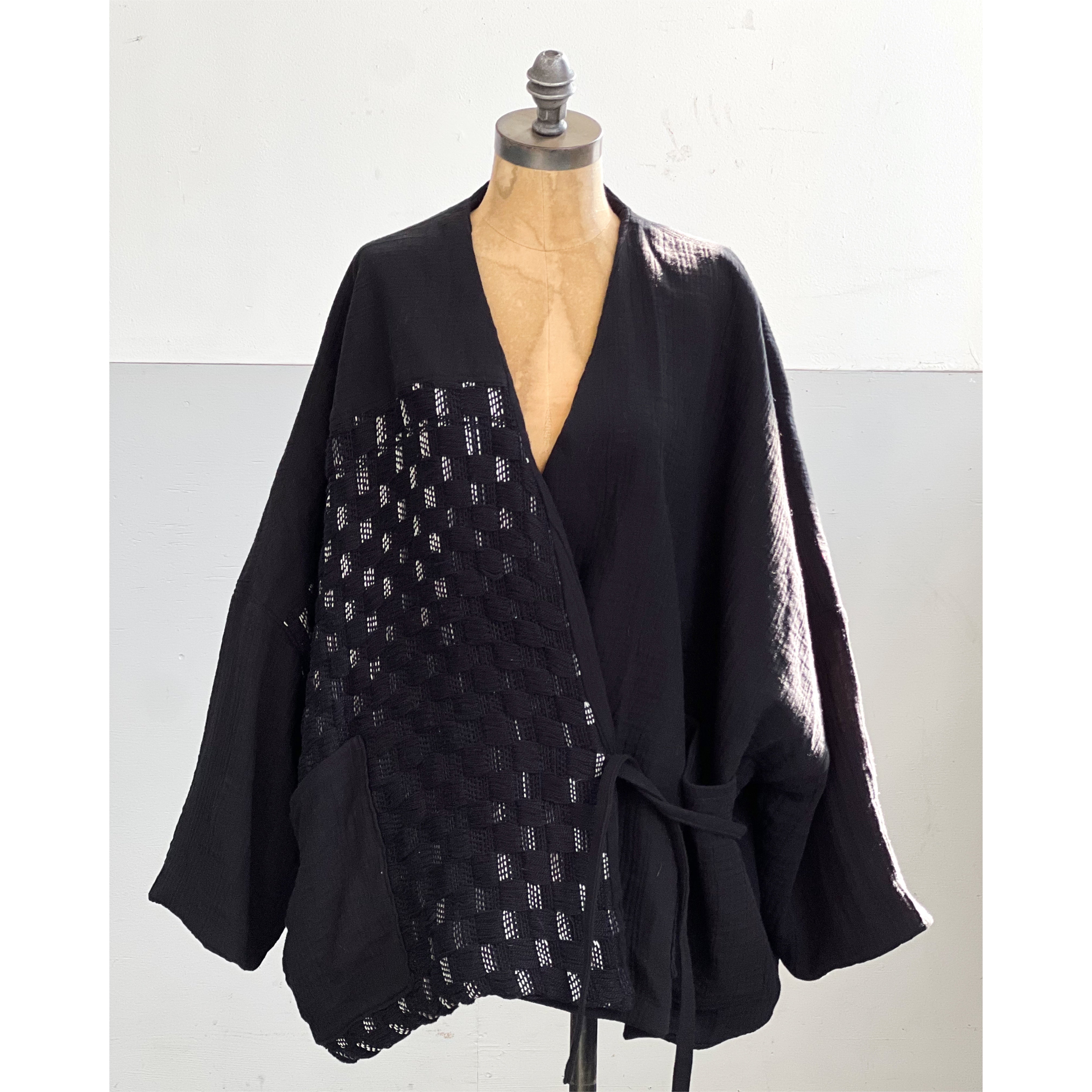 Zen Haori Jacket Black – Shino NYC