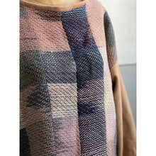 Load image into Gallery viewer, Hand-Woven &amp; Jersey Knit Sweater