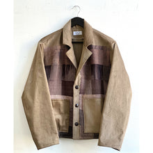 Load image into Gallery viewer, Handwoven &amp; Corduroy Jacket Barley