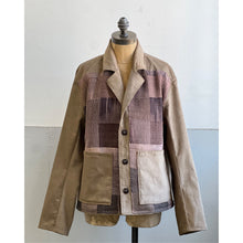 Load image into Gallery viewer, Handwoven &amp; Corduroy Jacket Barley