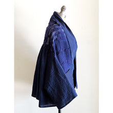 Load image into Gallery viewer, Handwoven &amp; Natural Dyed Jacket Indigo Ombré