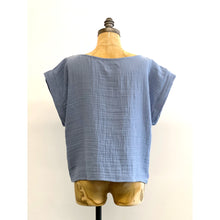 Load image into Gallery viewer, Handwoven Blouse Hydrangea