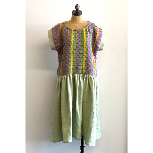 Handwoven Dress Sage
