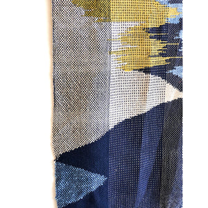 Scrambled Colors Handwoven Tapestry