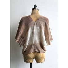 Load image into Gallery viewer, Urban Vagabond Rust Dye Blouse V-neck Copper