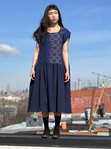 Handwoven Dress Polka Dots