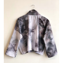 Load image into Gallery viewer, Ice Dyed Kimono Jacket Gray