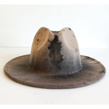 Load image into Gallery viewer, Snow-dyed Fedora Hat