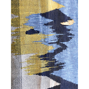 Scrambled Colors Handwoven Tapestry