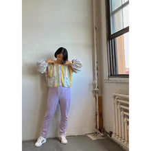 Load image into Gallery viewer, Handwoven Puff Sleeve Bolero Jacket Sundown