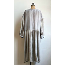 Load image into Gallery viewer, Handwoven Puff Sleeve &amp; Ruffle Long Dress Coat Sundown