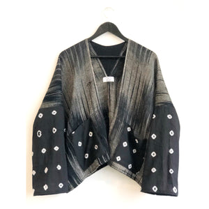 Woven & Shibori Dye Koromo Jacket