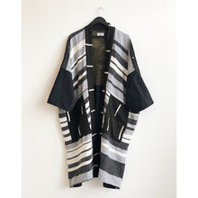 Load image into Gallery viewer, Urban Nomad Kimono Robe Black