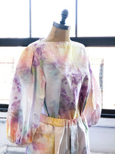 Load image into Gallery viewer, Ice Dye Puff Sleeve Blouse