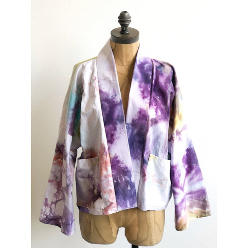 Ice Dyed Kimono Jacket Aurora