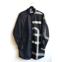 Load image into Gallery viewer, Hand-drawn Textile Tunic Shirt Left