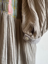 Load image into Gallery viewer, Handwoven Puff Sleeve &amp; Ruffle Long Dress Coat Sundown