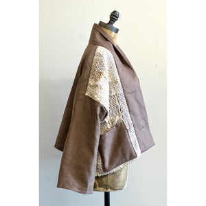 Handwoven Haori Jacket Crude