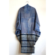 Load image into Gallery viewer, Nirvana Style Hand-woven Kimono Cardigan Indigo