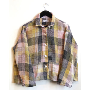 Hand-Woven Shirt Jacket